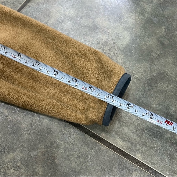 Patagonia Youth Micro D Snap-T 'New Navy Grayling Brown' Jacket SZ XL 14 - Picture 8 of 8